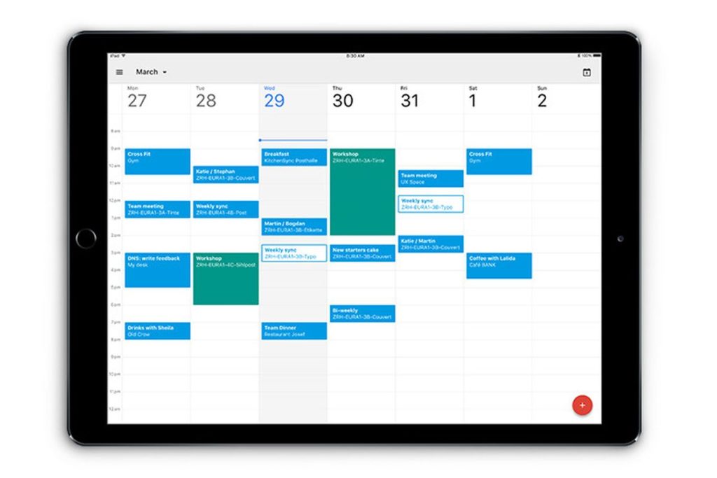 Google Calendar Application