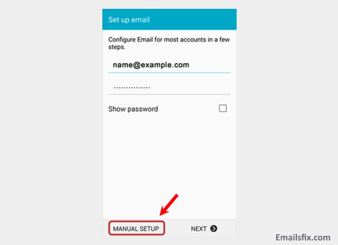 Manual-Set-up-How To Set Up Comcast Email On Android Phone