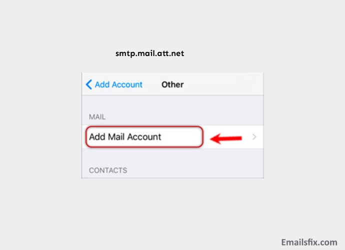 Add Mail Account - Mediacom Email Settings For iPhone