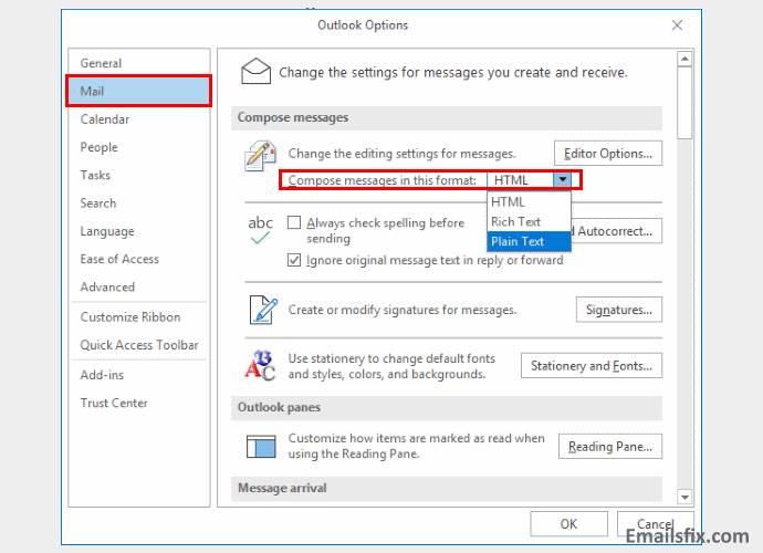 how-to-outlook-switch-to-html-outlook-plain-text-to-html-reply