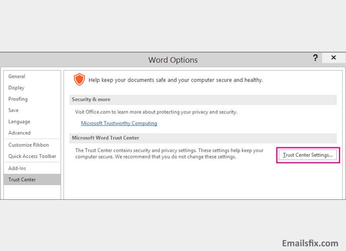 how to make enable protected view in microsoft word for mac