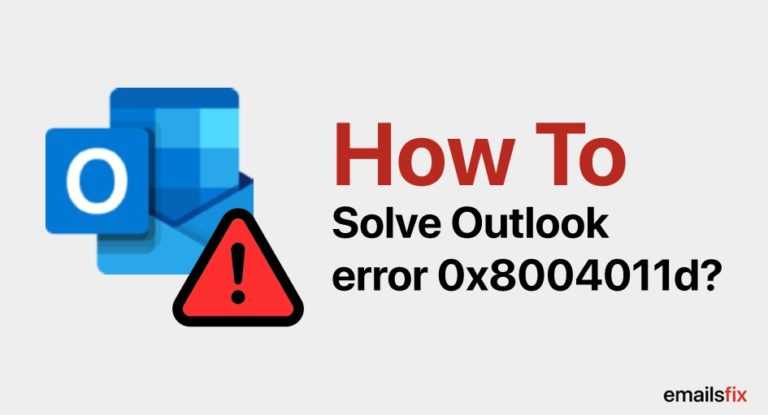 0x8004011d outlook 2016 сервер недоступен