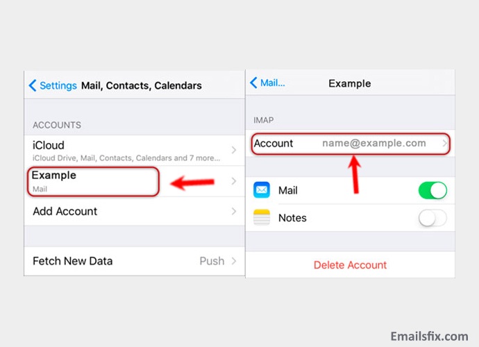 Click on Save - centurylink net email settings iphone