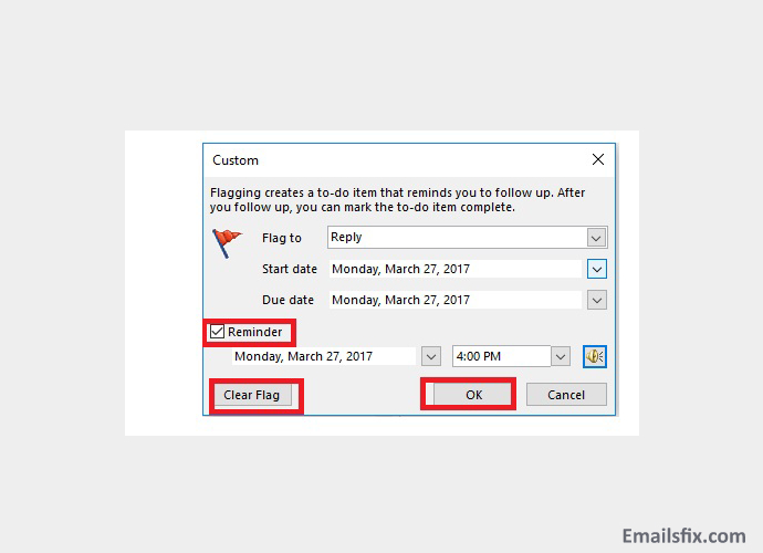 How To Setup Reminder On Top In Outlook - Add Reminder