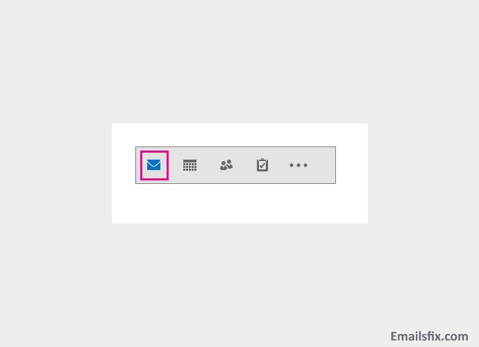 Setup Reminder On Top In Outlook - Mail Icon