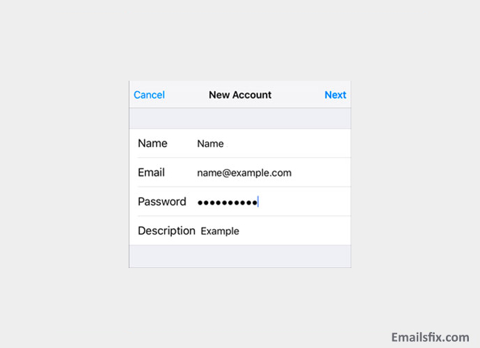 Required details - rogers email settings for ipad